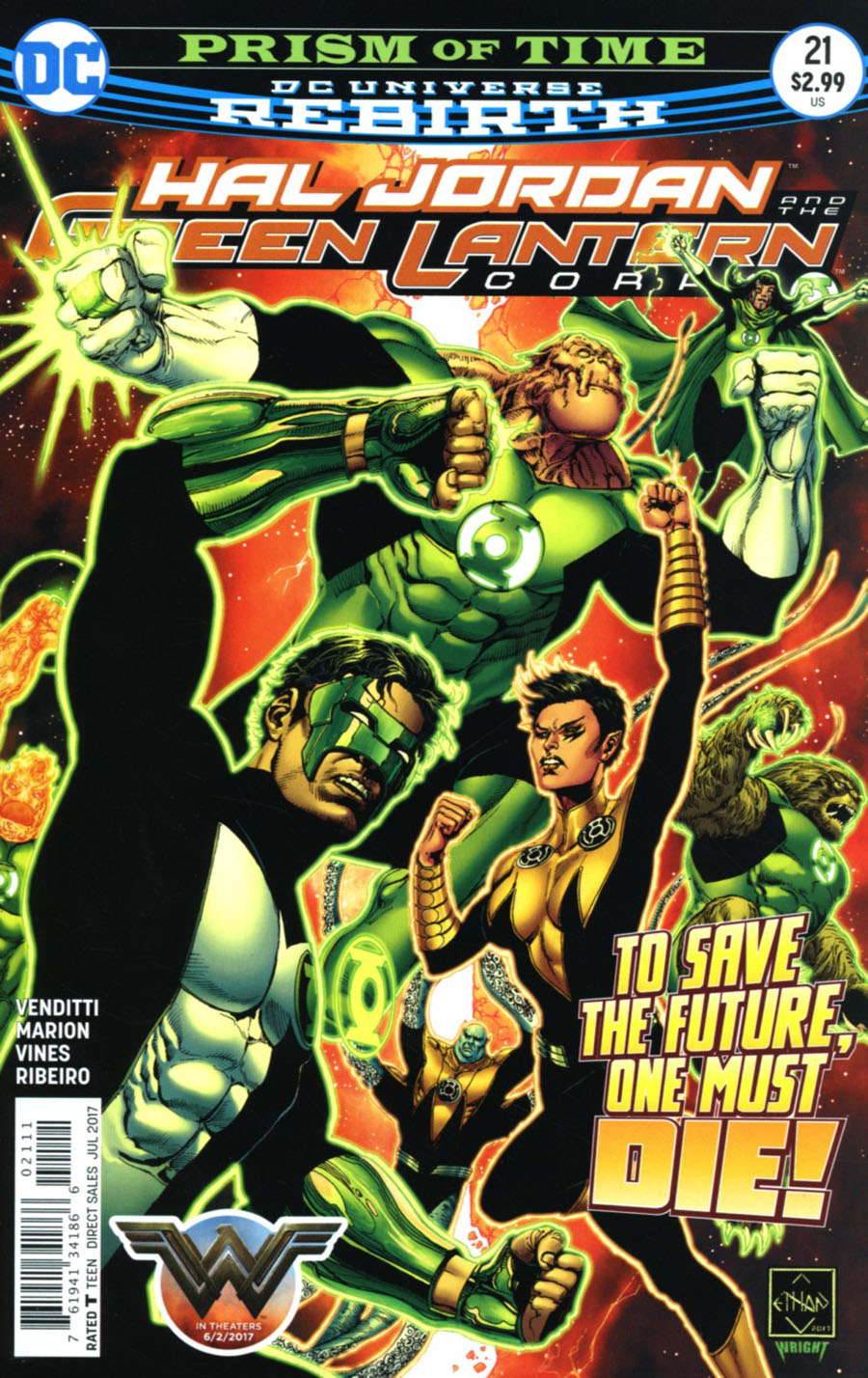 Hal Jordan And The Green Lantern Corps #21 Cover A Regular Ethan Van Sciver Cover