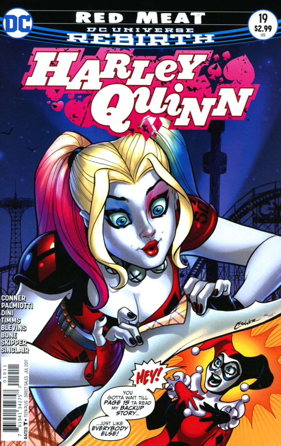 Harley Quinn Vol 3 #19 Cover A Regular Amanda Conner Cover