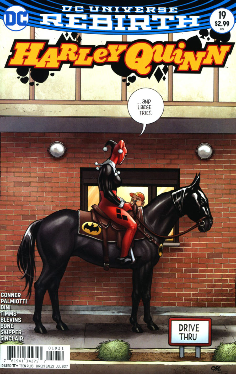 Harley Quinn Vol 3 #19 Cover B Variant Frank Cho Cover