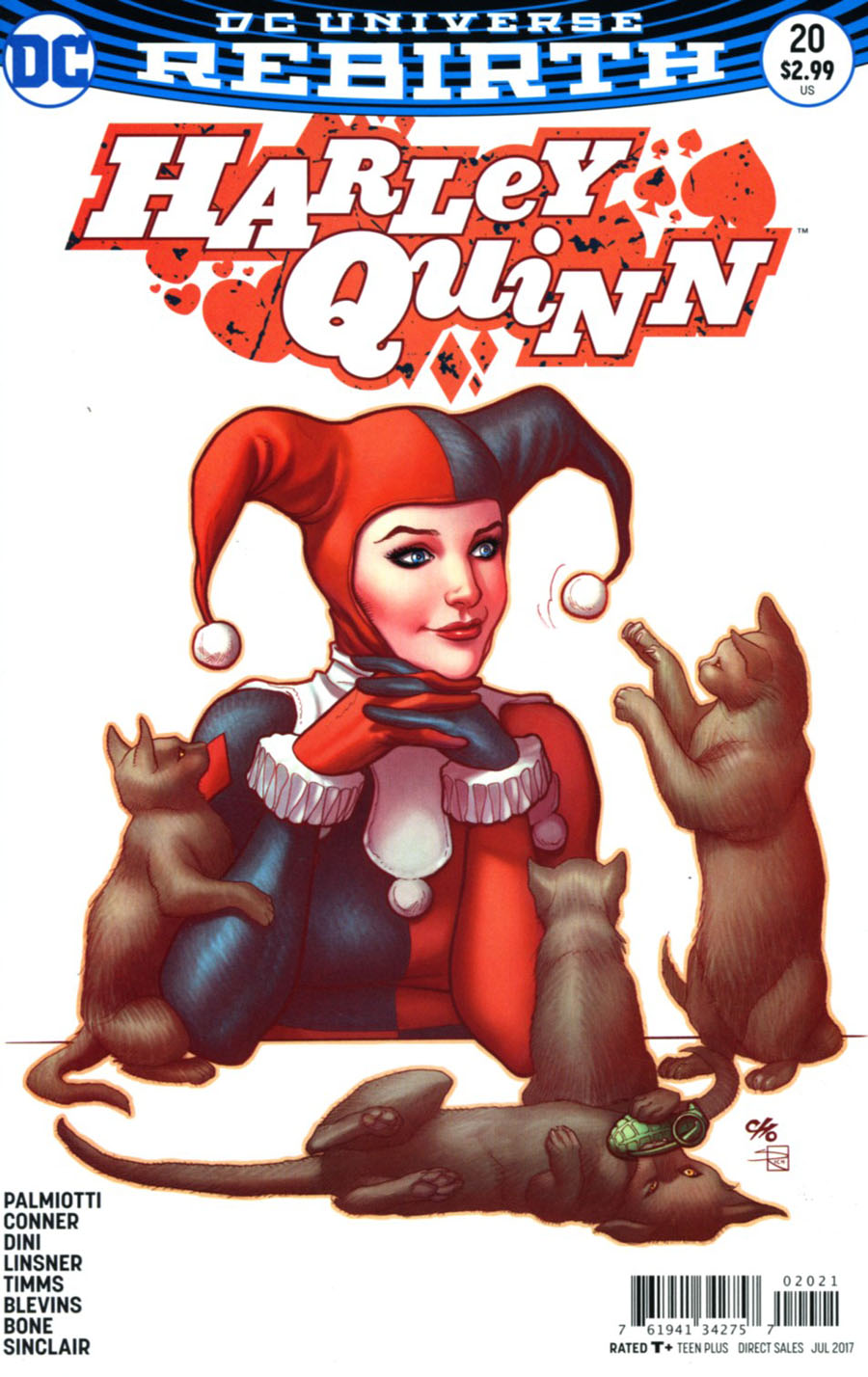 Harley Quinn Vol 3 #20 Cover B Variant Frank Cho Cover