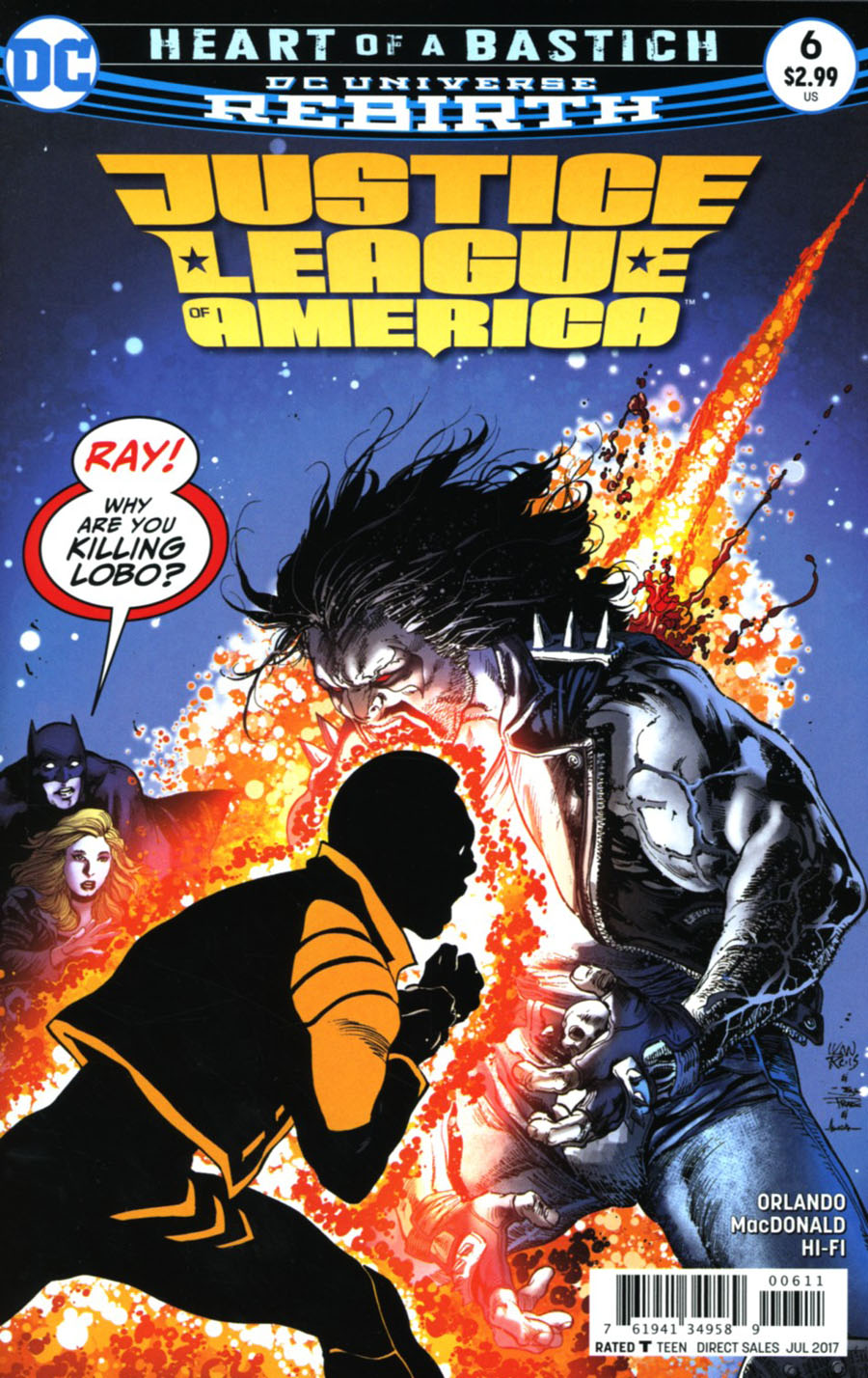 Justice League Of America Vol 5 #6 Cover A Regular Ivan Reis & Joe Prado Cover