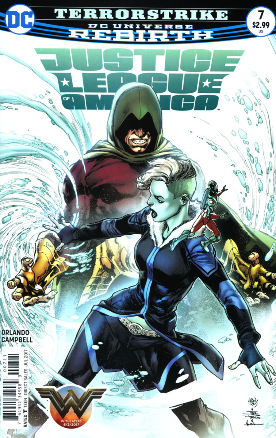 Justice League Of America Vol 5 #7 Cover A Regular Ivan Reis & Joe Prado Cover