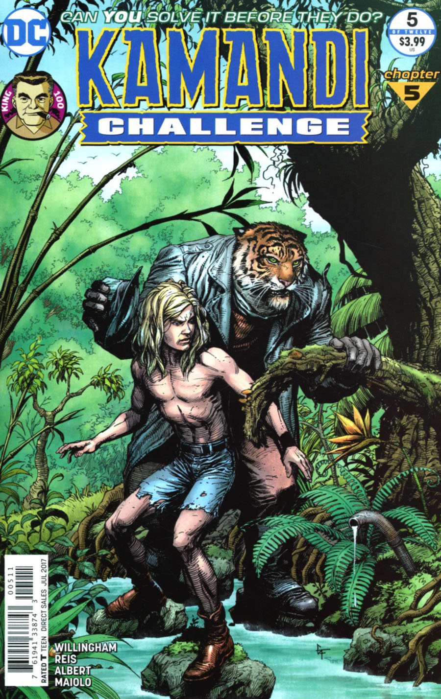 Kamandi Challenge #5 Cover A Regular Gary Frank Cover