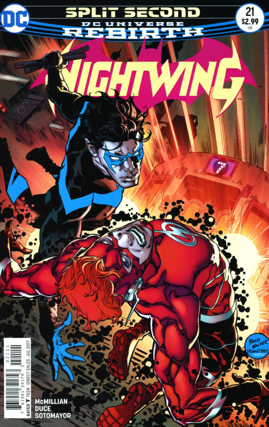 Nightwing Vol 4 #21 Cover A Regular Brad Walker & Andrew Hennessy Cover