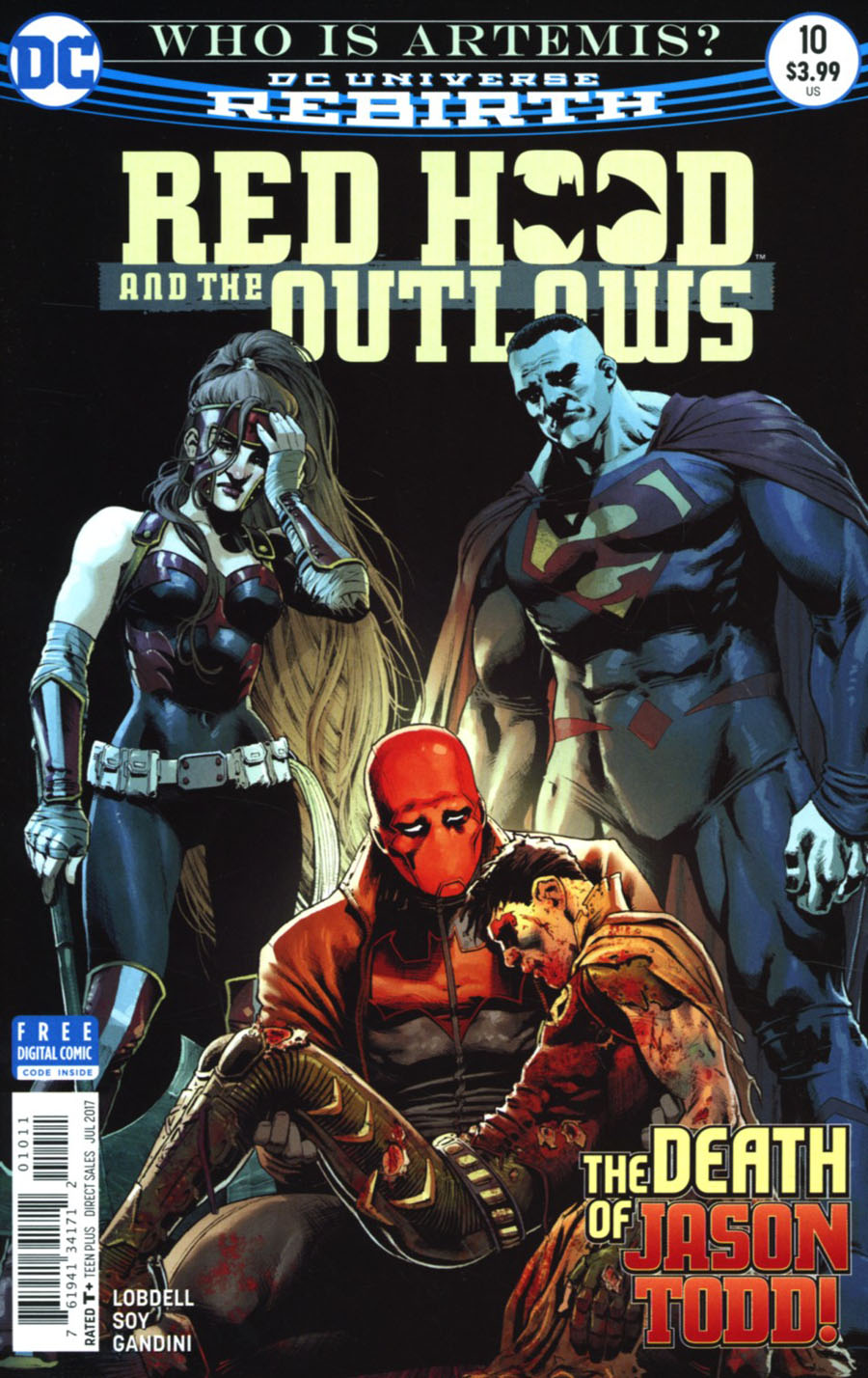 Red Hood And The Outlaws Vol 2 #10 Cover A Regular Nicola Scott Cover