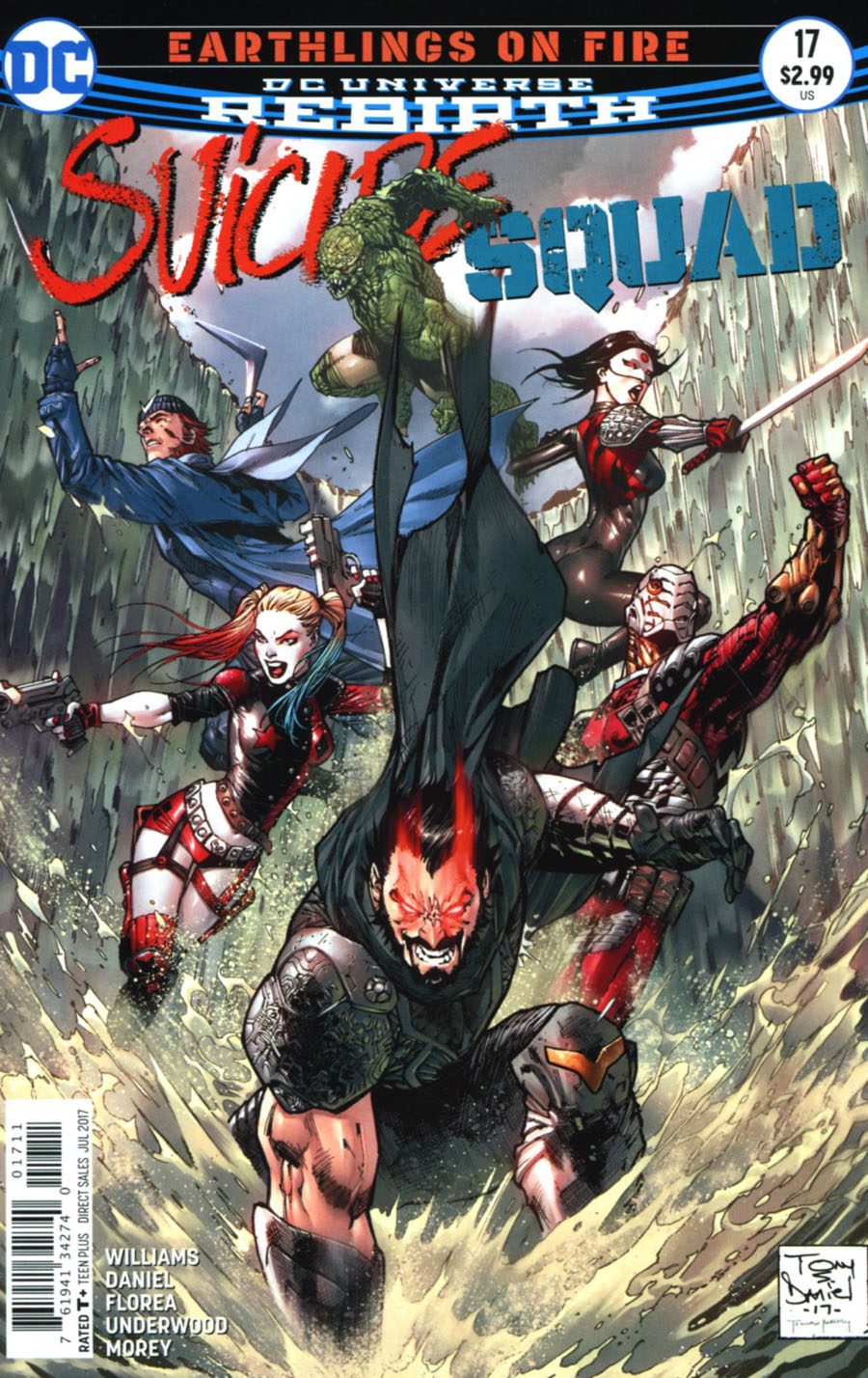 Suicide Squad Vol 4 #17 Cover A Regular Tony S Daniel Cover