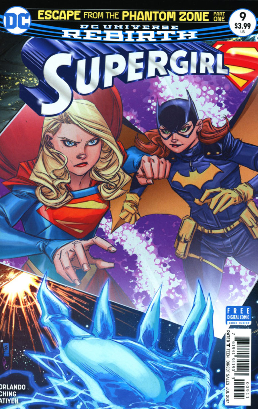 Supergirl Vol 7 #9 Cover A Regular Brian Ching Cover