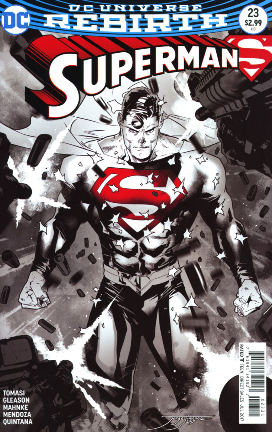 Superman Vol 5 #23 Cover B Variant Jorge Jimenez Cover