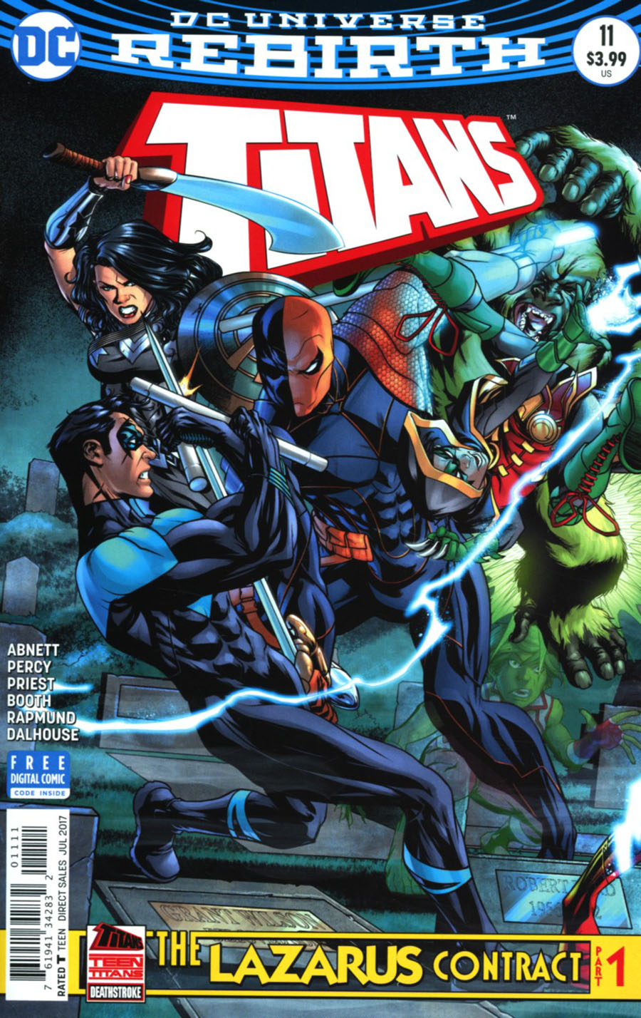 Titans Vol 3 #11 Cover A Regular Mike McKone Cover (Lazarus Contract Part 1)