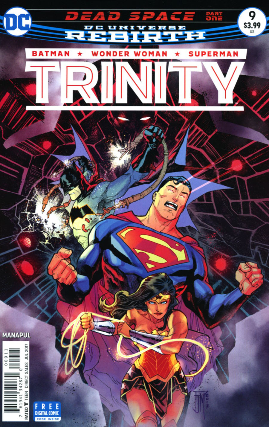 Trinity Vol 2 #9 Cover A Regular Francis Manapul Cover