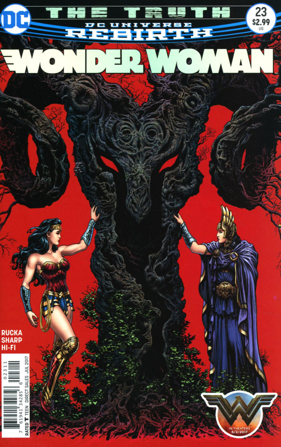 Wonder Woman Vol 5 #23 Cover A Regular Liam Sharp Cover