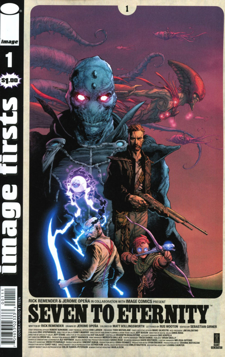 Image Firsts Seven To Eternity #1 Cover A