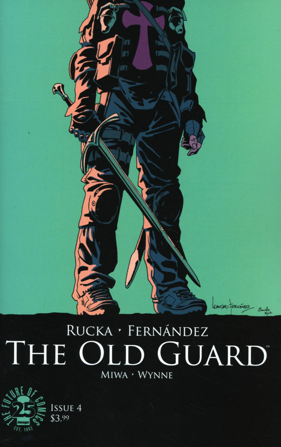 Old Guard #4 Cover A Regular Leandro Fernandez Cover