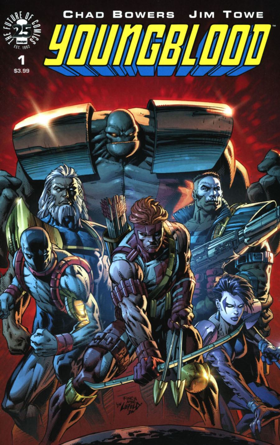 Youngblood Vol 5 #1 Cover C Variant David Finch Cover