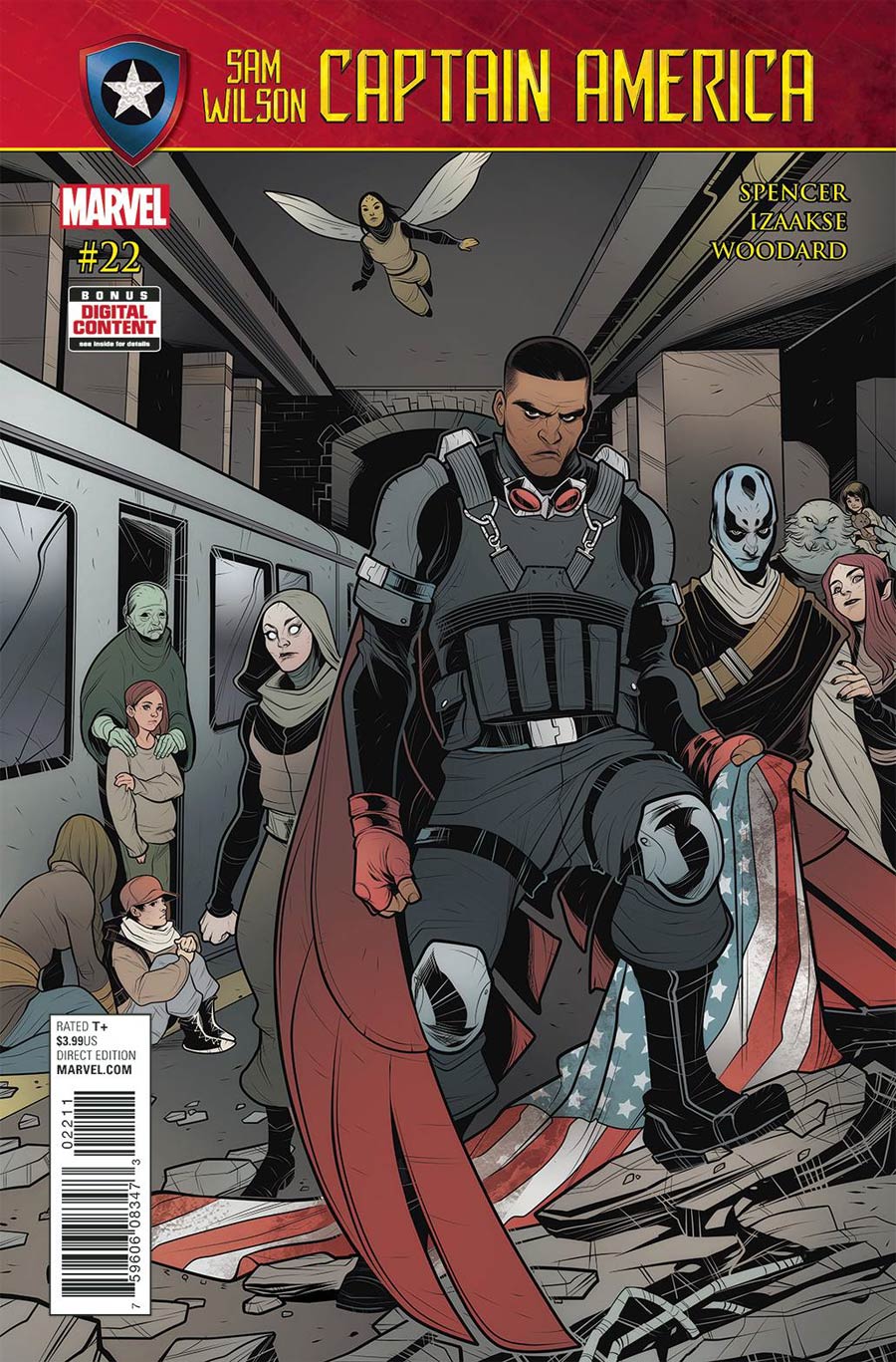 Captain America Sam Wilson #22 (Secret Empire Tie-In)