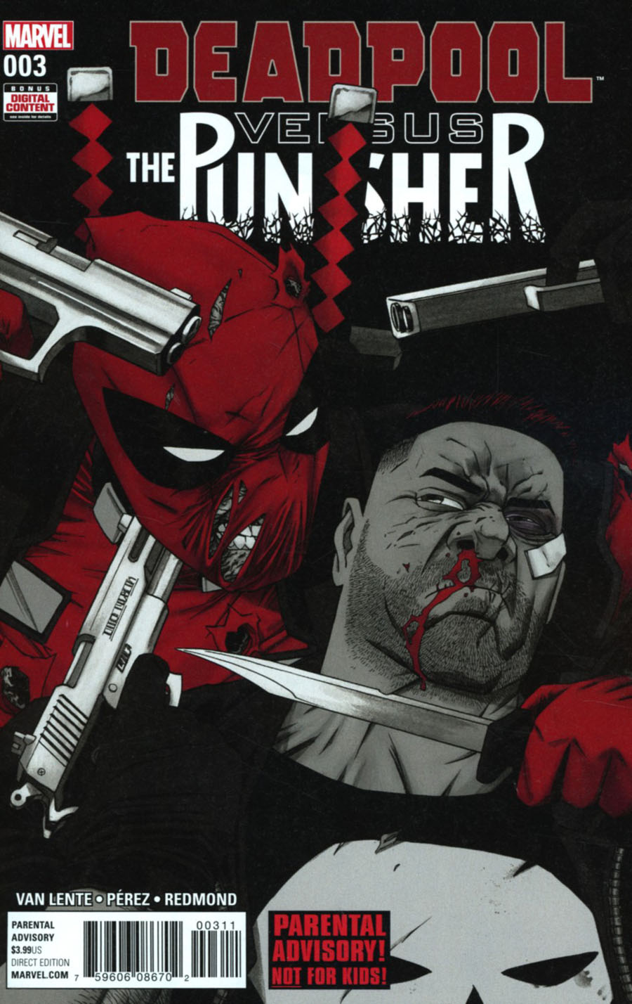 Deadpool vs Punisher #3 Cover A Regular Declan Shalvey Cover