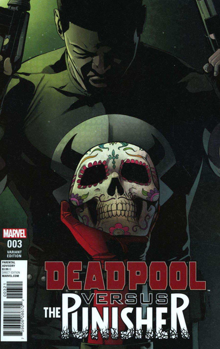 Deadpool vs Punisher #3 Cover B Variant Pere Perez Cover