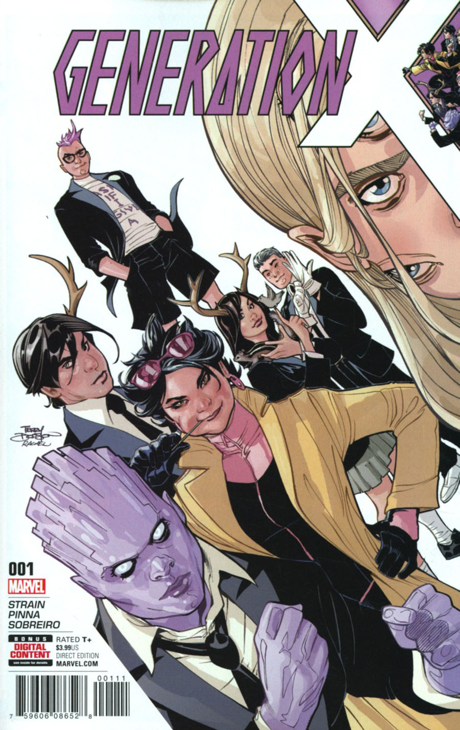 Generation X Vol 2 #1 Cover A Regular Terry Dodson Cover (Resurrxion Tie-In)