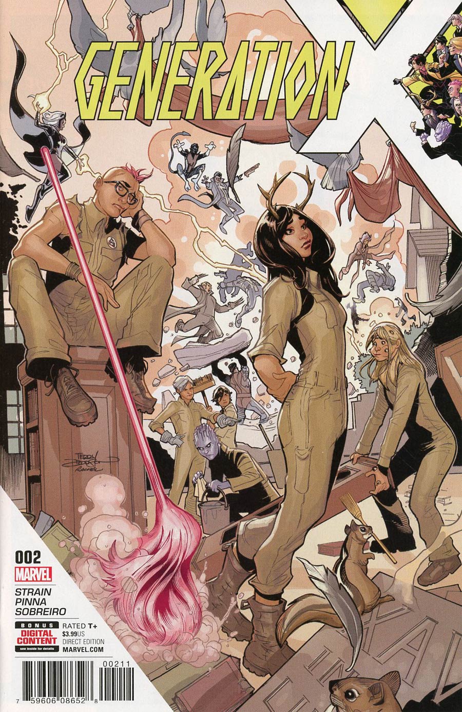 Generation X Vol 2 #2 Cover A Regular Terry Dodson Cover (Resurrxion Tie-In)