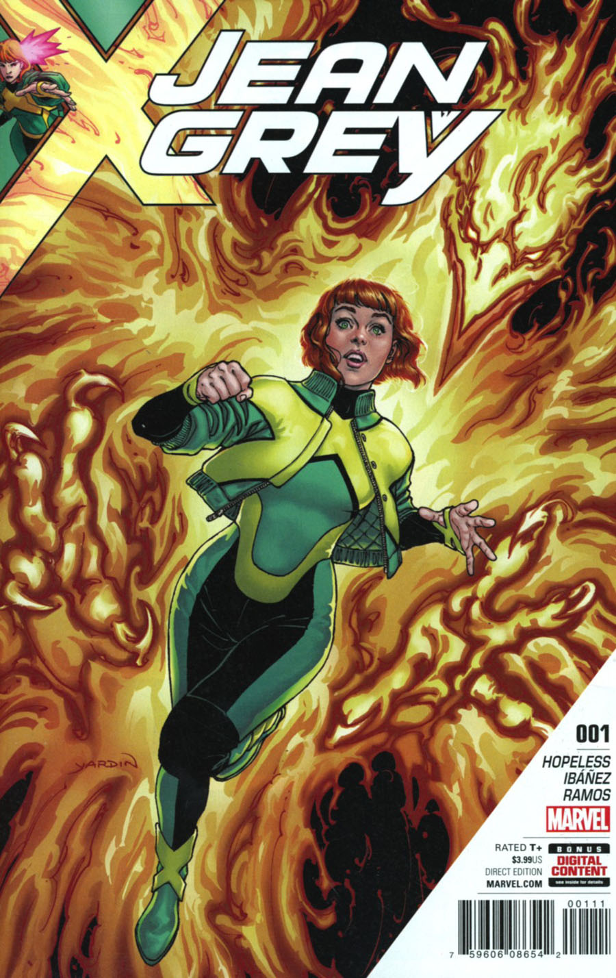 Jean Grey #1 Cover A Regular David Yardin Cover (Resurrxion Tie-In)