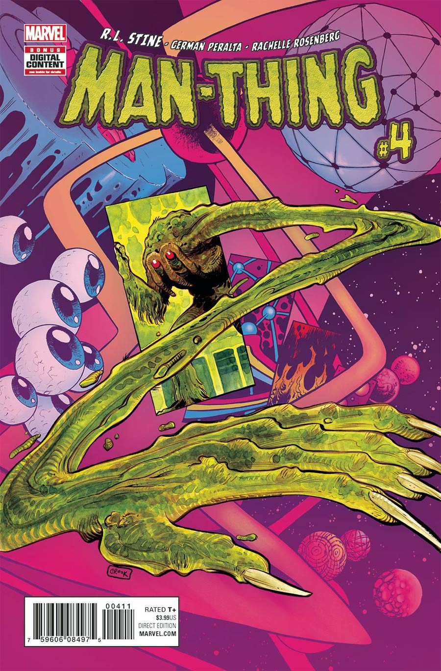 Man-Thing Vol 5 #4 Cover A Regular Tyler Crook Cover