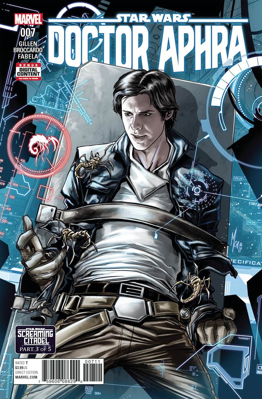 Star Wars Doctor Aphra #7 Cover A Regular Marco Checchetto Cover (Screaming Citadel Part 3)