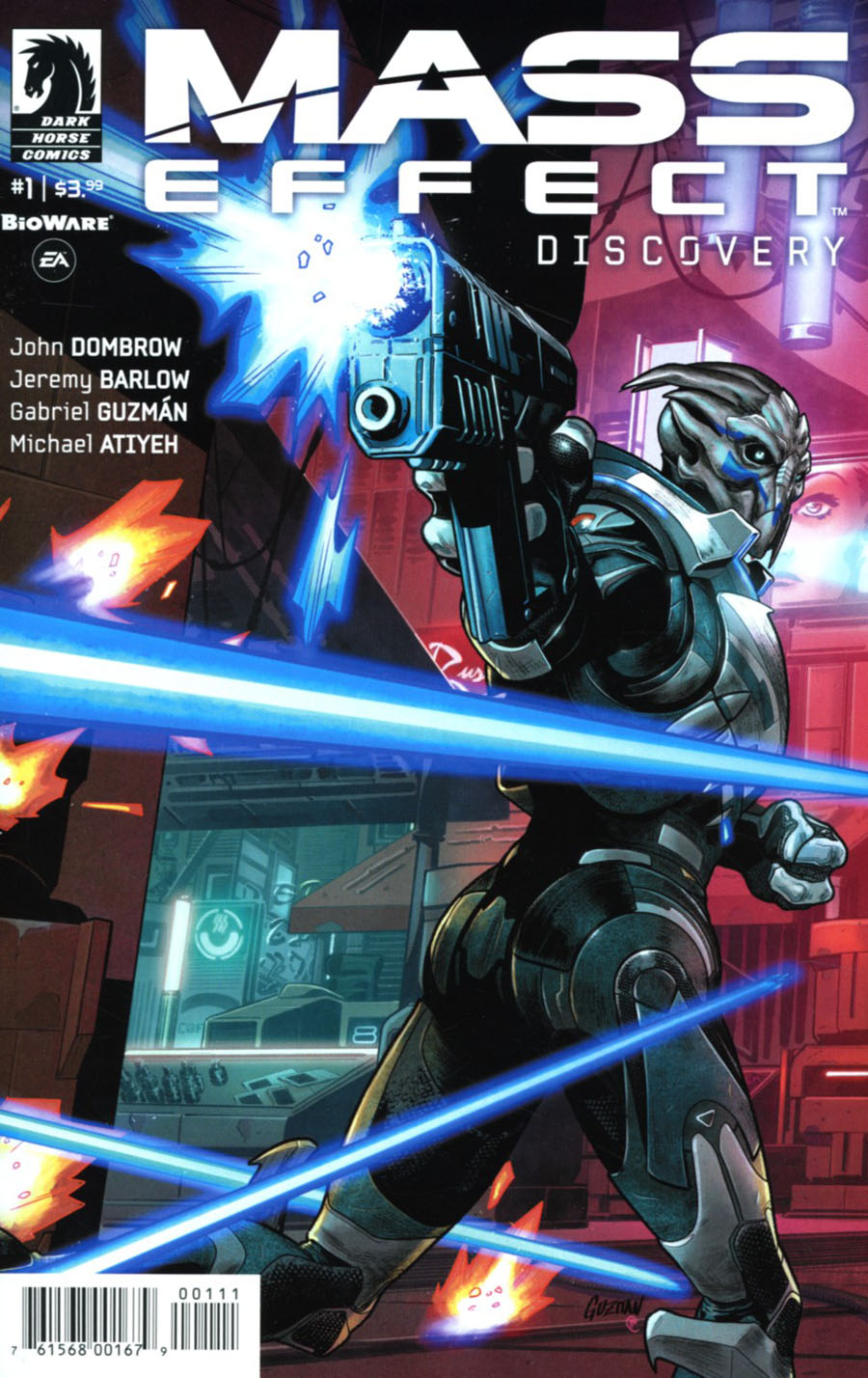 Mass Effect Discovery #1 Cover A Regular Gabriel Guzman Cover