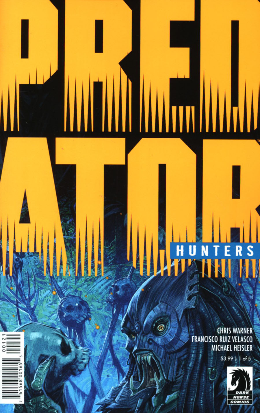 Predator Hunters #1 Cover B Variant Francisco Ruiz Velasco Cover