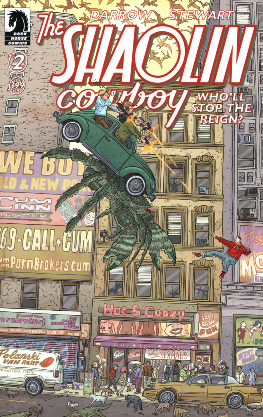 Shaolin Cowboy Wholl Stop The Reign #2 Cover A Regular Geof Darrow Cover