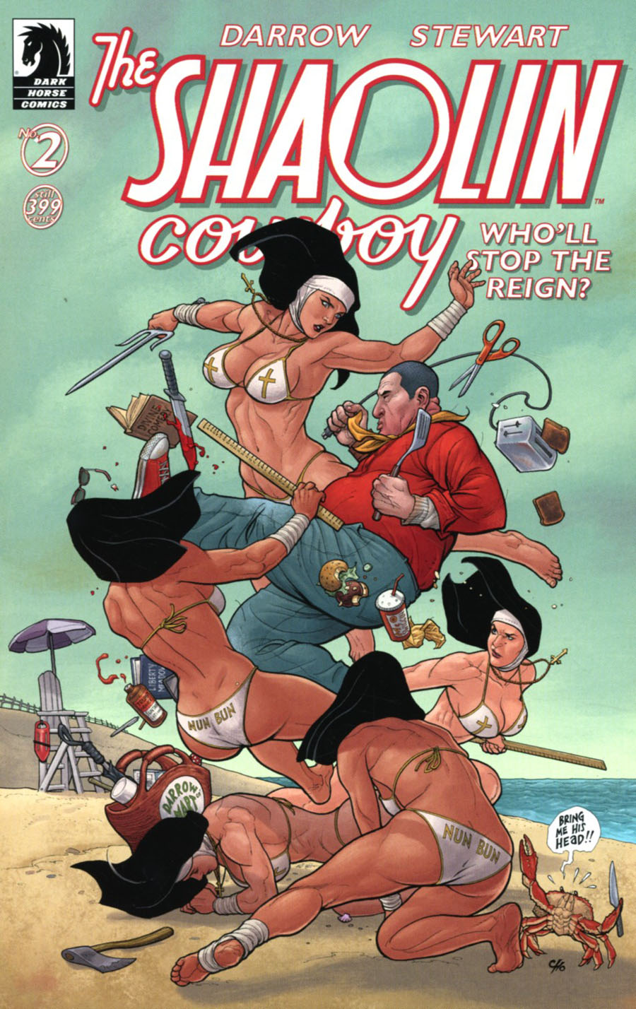 Shaolin Cowboy Wholl Stop The Reign #2 Cover B Variant Frank Cho Cover
