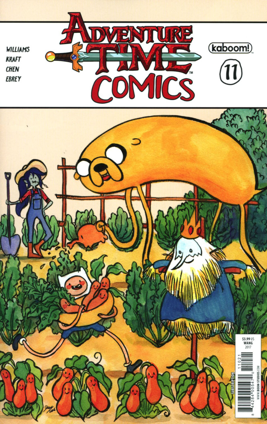 Adventure Time Comics #11 Cover B Variant Jen Wang Subscription Cover