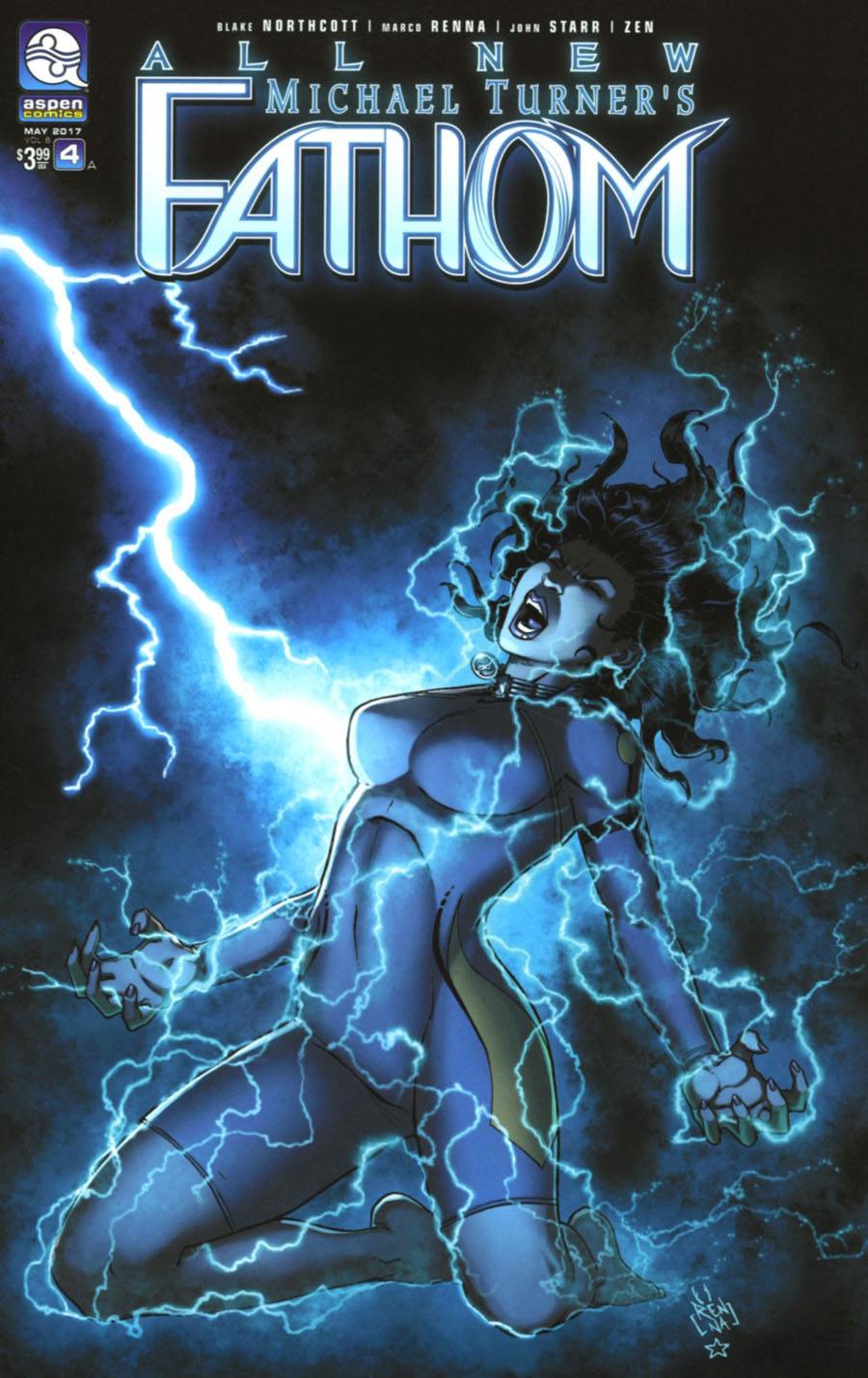 All New Fathom Vol 2 #4 Cover A Regular Marco Renna Cover