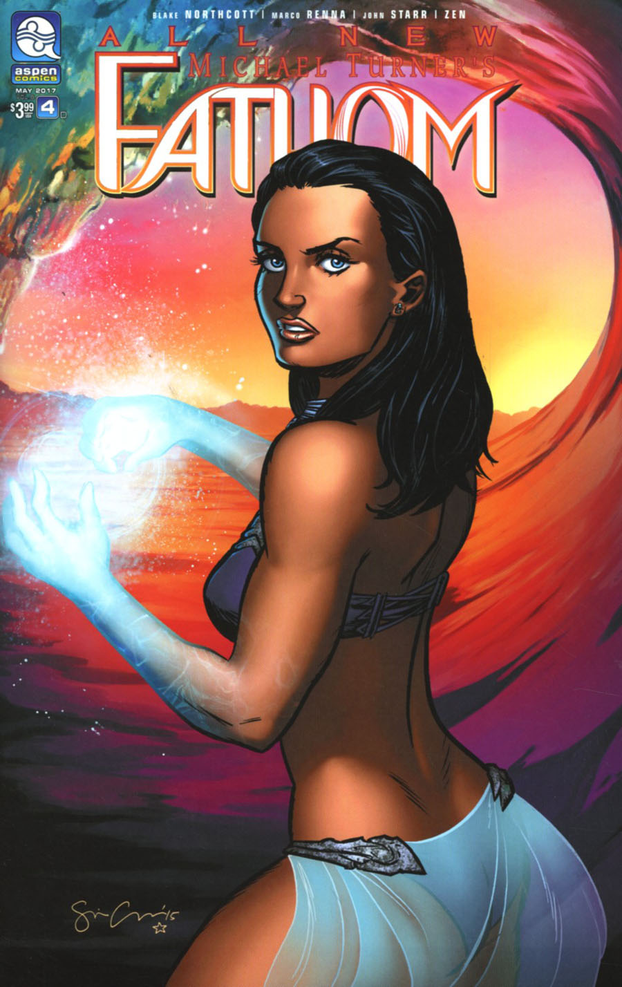 All New Fathom Vol 2 #4 Cover D Variant Sina Grace Cover