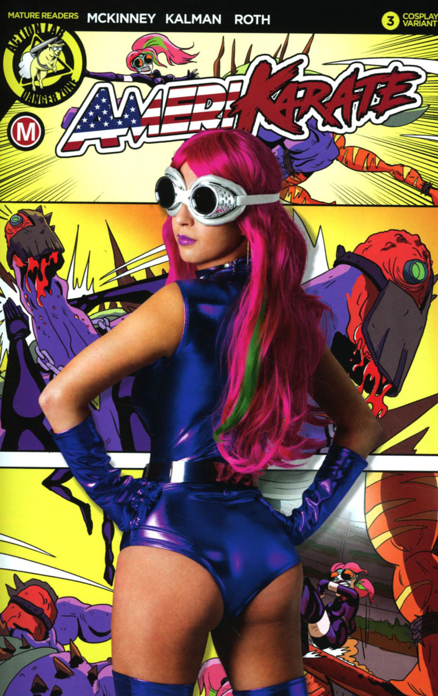 Amerikarate #3 Cover D Variant April ONeil Photo Cover