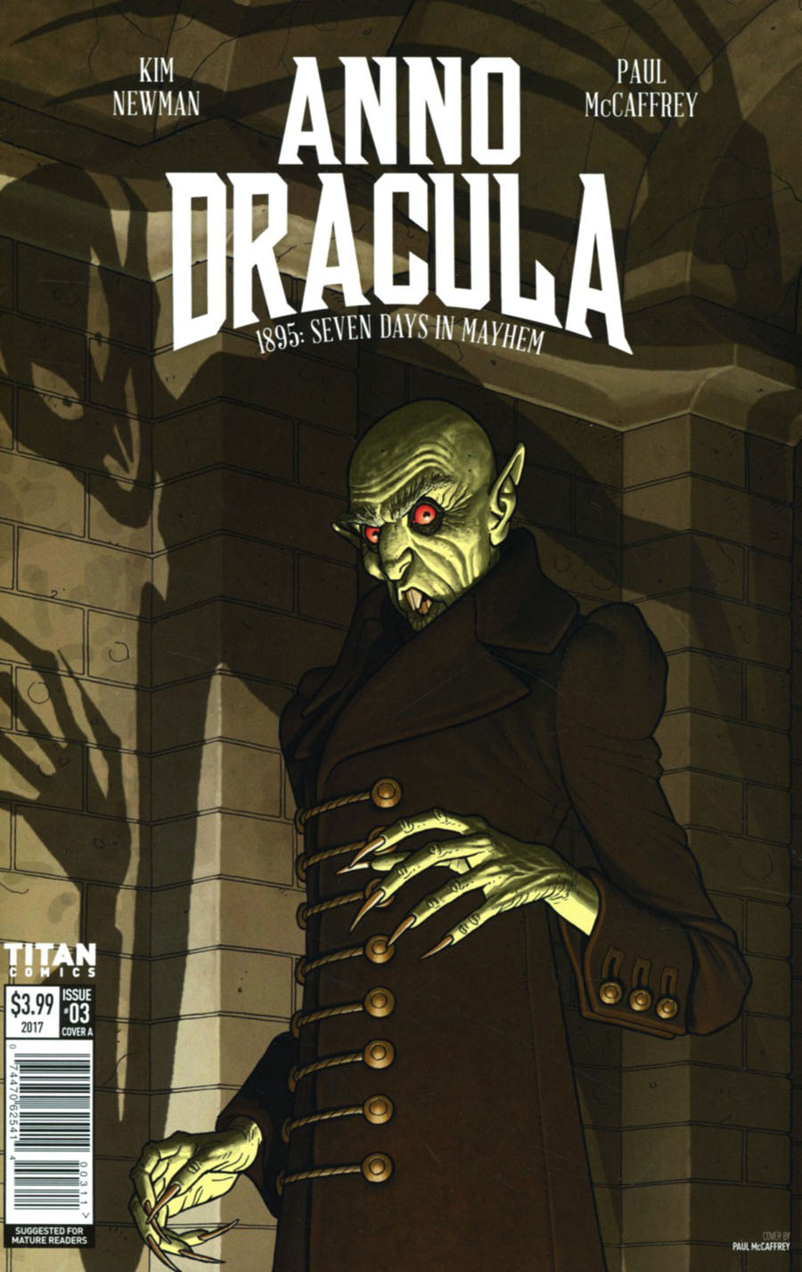 Anno Dracula #3 Cover A Regular Paul McCaffrey Cover