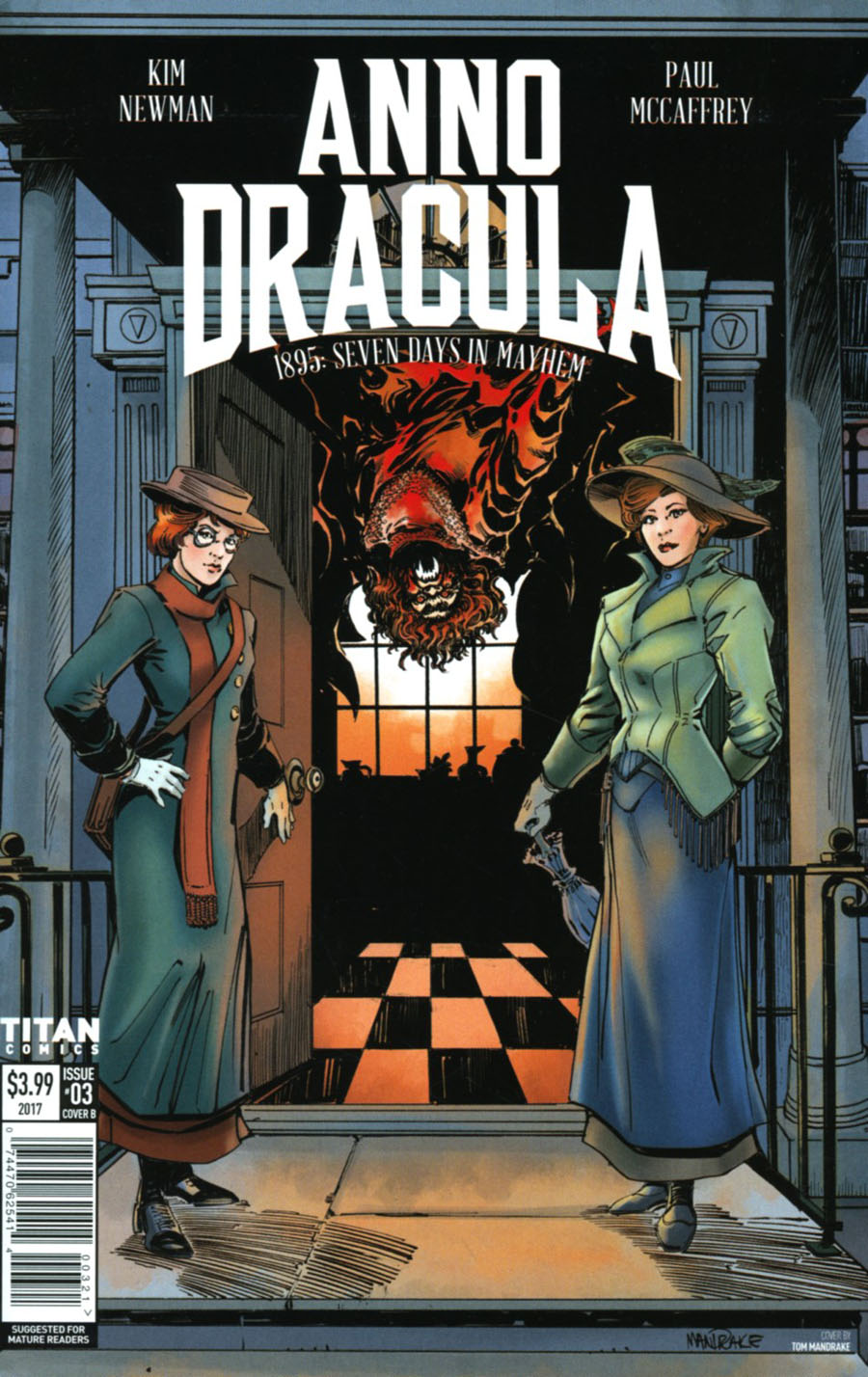 Anno Dracula #3 Cover B Variant Tom Mandrake Cover