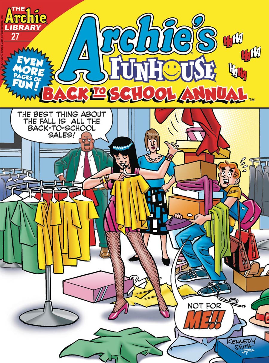 Archies Funhouse Back To School Annual Digest #27