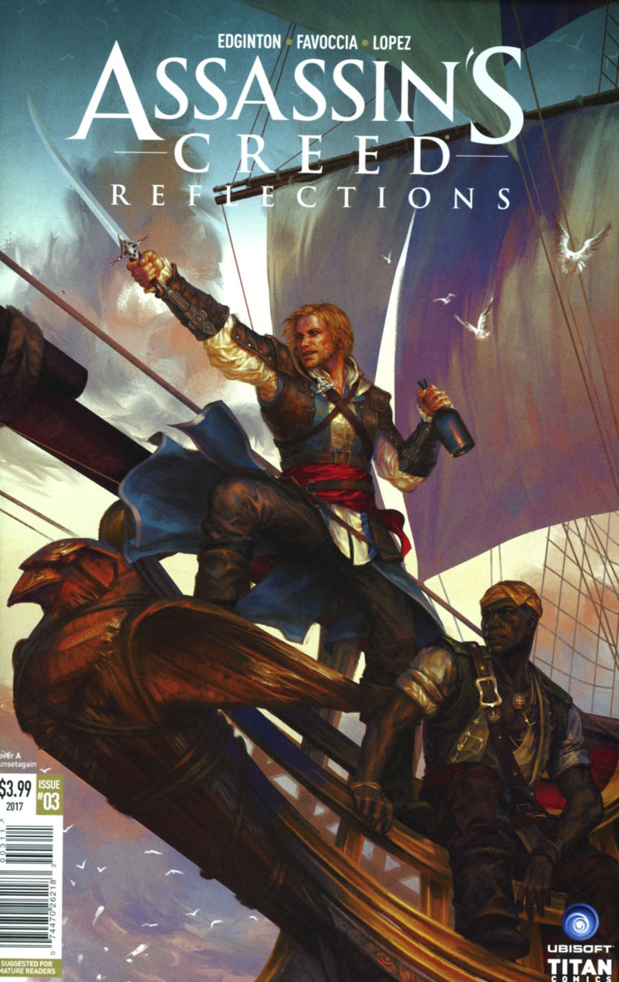 Assassins Creed Reflections #3 Cover A Sunsetagain Cover
