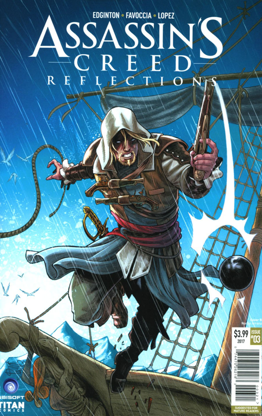 Assassins Creed Reflections #3 Cover B Variant Nacho Arranz Cover