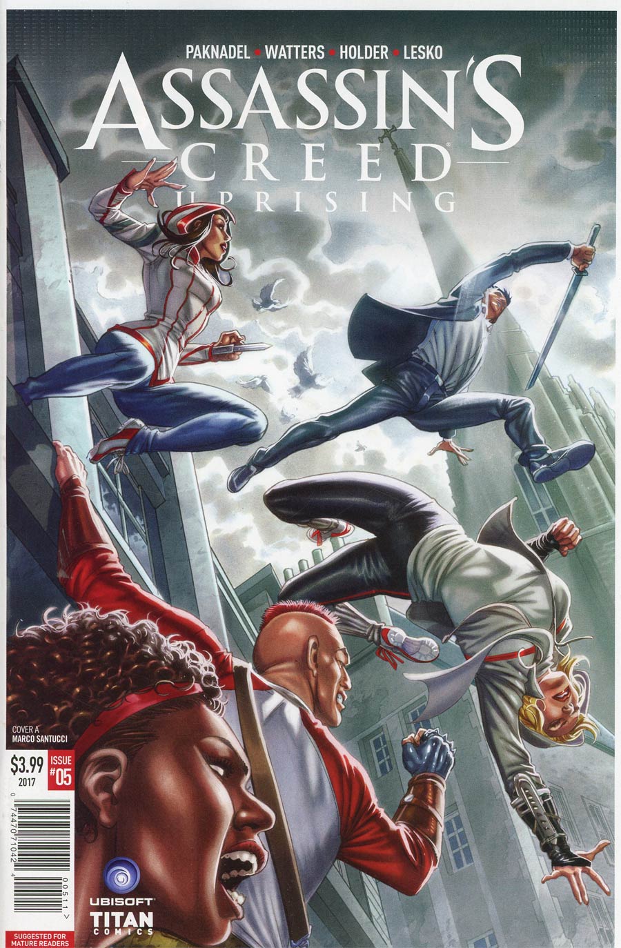 Assassins Creed Uprising #5 Cover A Regular Marco Santucci Cover