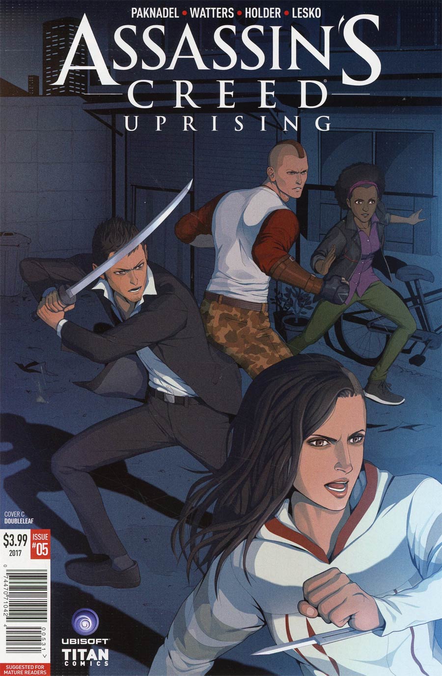 Assassins Creed Uprising #5 Cover C Variant Doubleleaf Cover