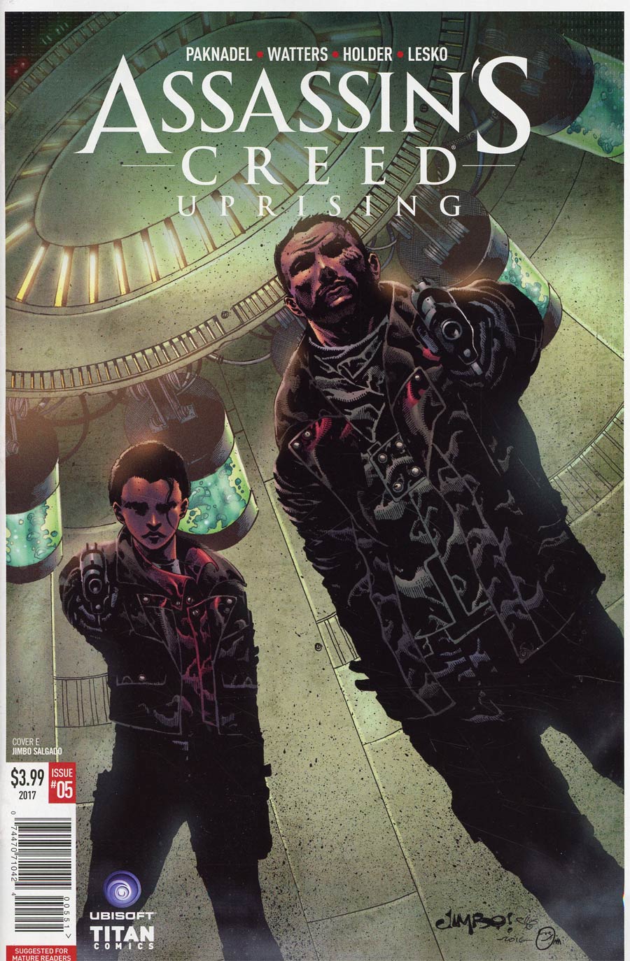 Assassins Creed Uprising #5 Cover E Variant Jimbo Salgado Cover