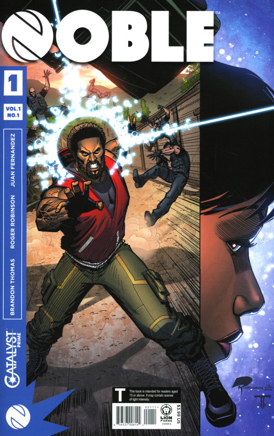 Catalyst Prime Noble #1 Cover A Regular Roger Robinson Cover