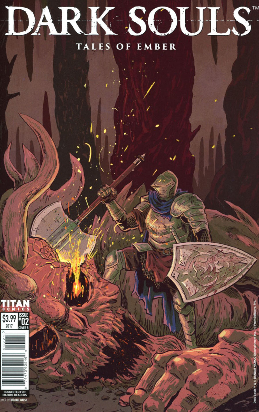 Dark Souls Tales Of Ember #2 Cover B Variant Michael Walsh Cover