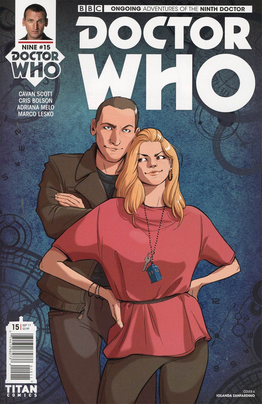Doctor Who 9th Doctor Vol 2 #15 Cover A Regular Iolanda Zanfardino Cover