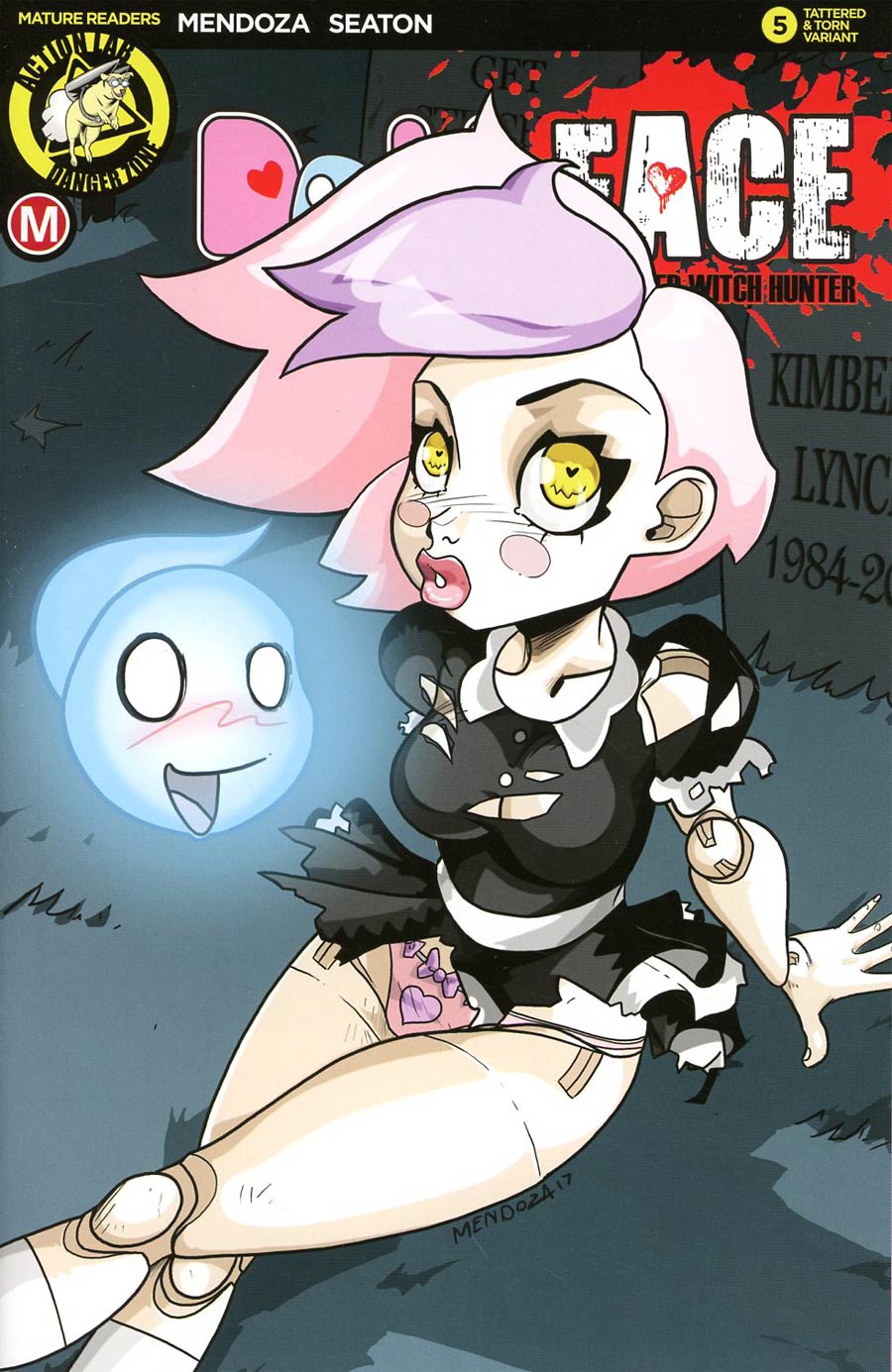 Dollface #5 Cover B Variant Dan Mendoza Tattered & Torn Cover