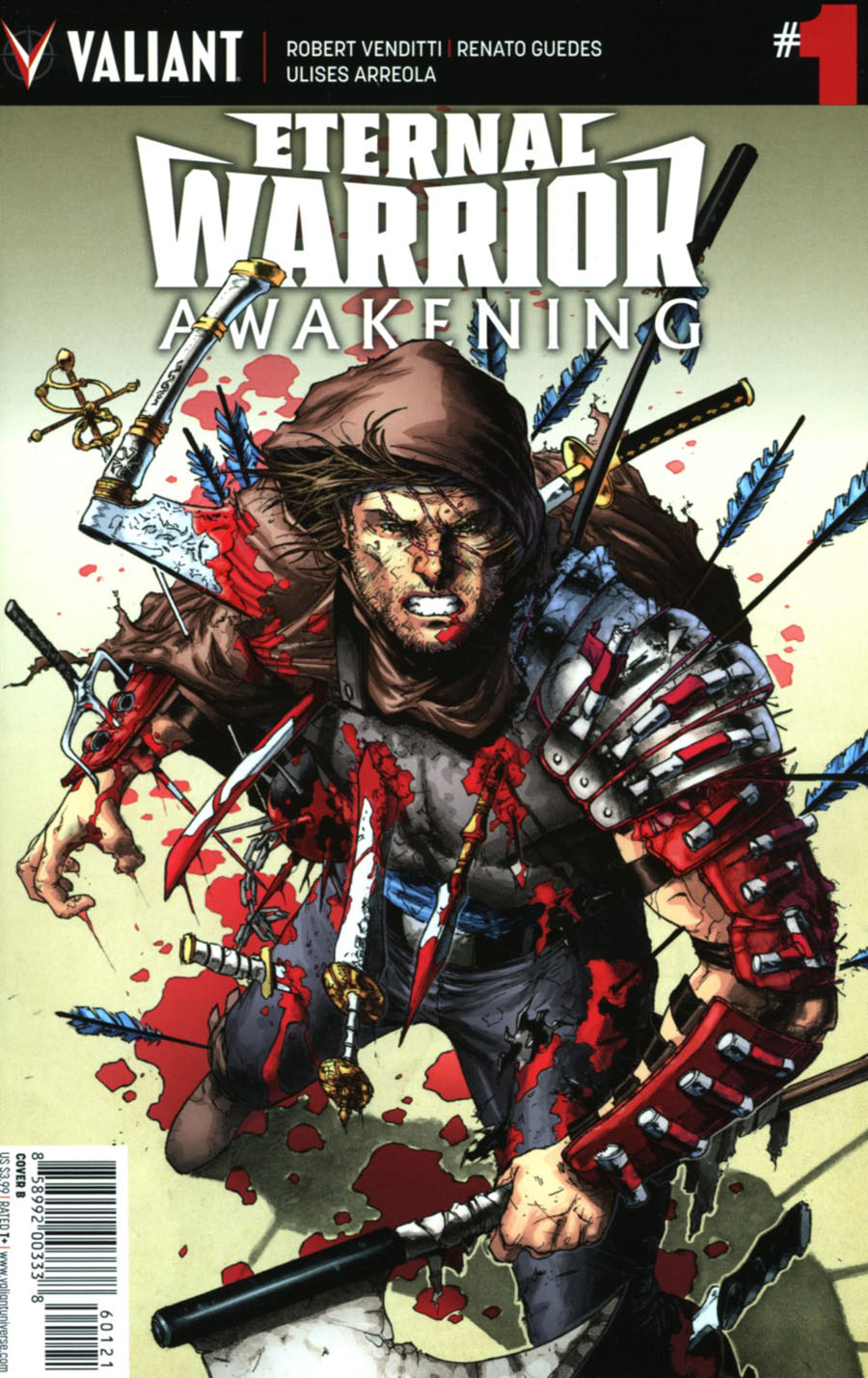 Eternal Warrior Awakening #1 Cover B Variant Robert Gill Cover