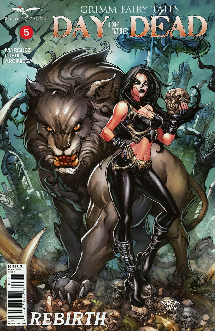 Grimm Fairy Tales Presents Day Of The Dead #5 Cover A Paolo Pantalena