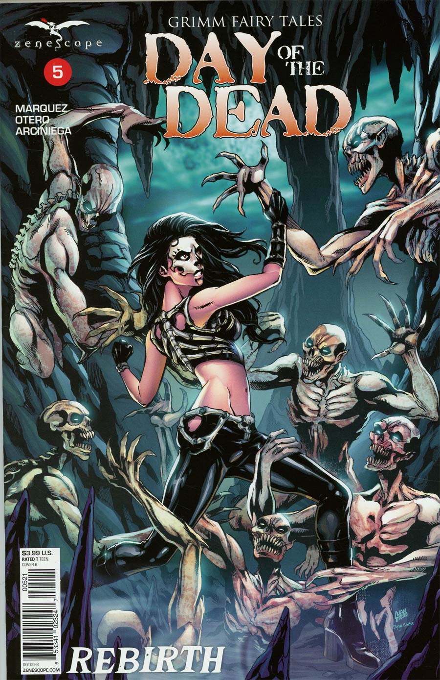 Grimm Fairy Tales Presents Day Of The Dead #5 Cover B Allan Otero