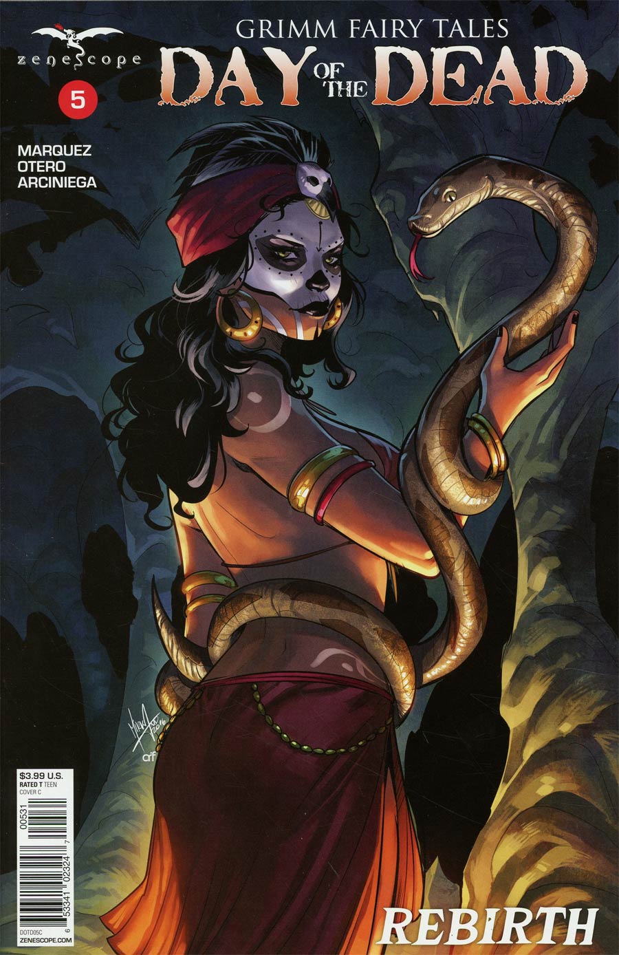 Grimm Fairy Tales Presents Day Of The Dead #5 Cover C Mirka Andolfo